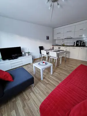 Küche/Küchenzeile in der Unterkunft 4P Apartment