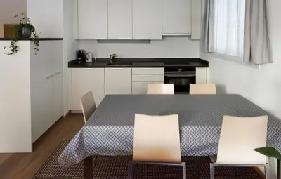 Küche/Küchenzeile in der Unterkunft Apartment Topas
