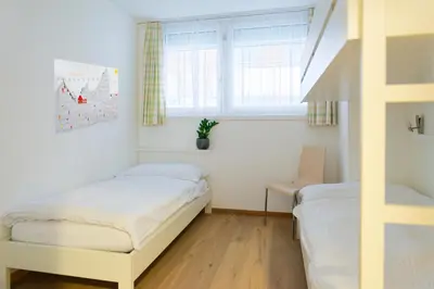 Ein Bett oder Betten in einem Zimmer der Unterkunft Apartment Topas