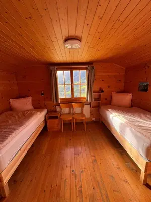 Ein Bett oder Betten in einem Zimmer der Unterkunft Chalet Berken