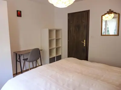 Ein Bett oder Betten in einem Zimmer der Unterkunft Apartment Eden Roc 29 by Interhome