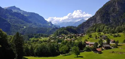 Naturlandschaft in der Nähe der Ferienwohnung