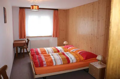 Ein Bett oder Betten in einem Zimmer der Unterkunft Haus Amara