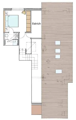Grundriss der Unterkunft Ascot Penthouse 160 m2 Matterhorn View