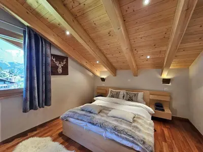 Ein Bett oder Betten in einem Zimmer der Unterkunft Aramis Penthouse