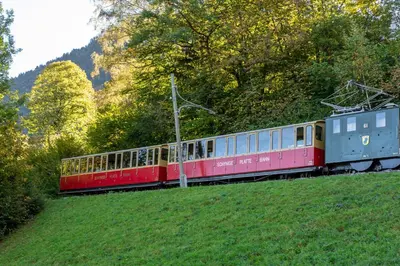 Naturlandschaft in der Nähe des Chalets