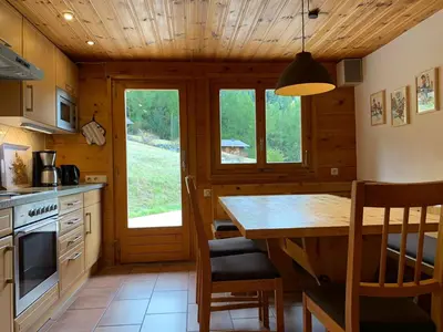 Küche/Küchenzeile in der Unterkunft Chalet Victoria