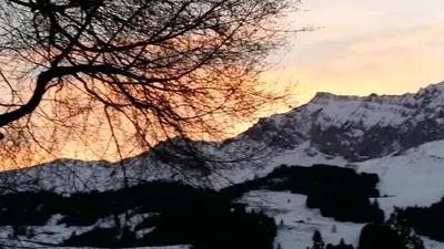 Naturlandschaft in der Nähe des Chalets
