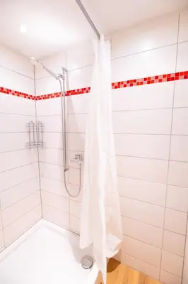 Ein Badezimmer in der Unterkunft Golden River