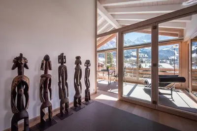 Grundriss der Unterkunft Chalet Schneehoren Penthouse