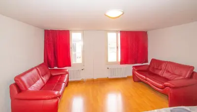 Ein Sitzbereich in der Unterkunft Sunny Day Holiday Apartment