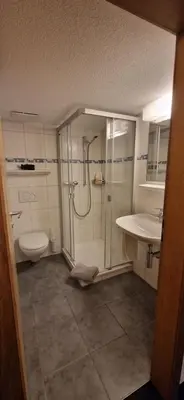 Ein Badezimmer in der Unterkunft Chalet Rosa B&B