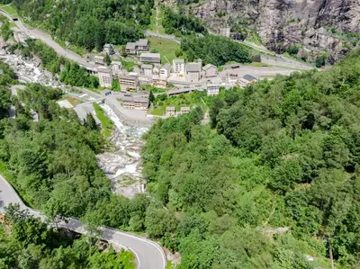 Naturlandschaft in der Nähe des Hotels