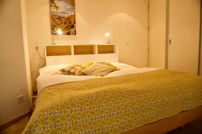 Ein Bett oder Betten in einem Zimmer der Unterkunft Haus Allegra Panorama