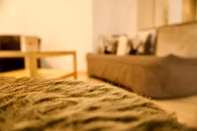 Ein Sitzbereich in der Unterkunft Haus Allegra Panorama