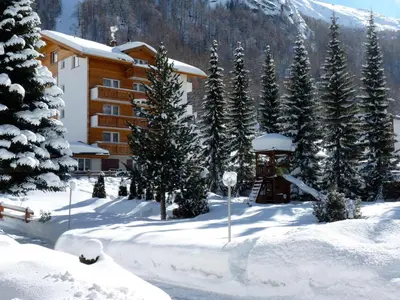 Haus Rubin im Winter