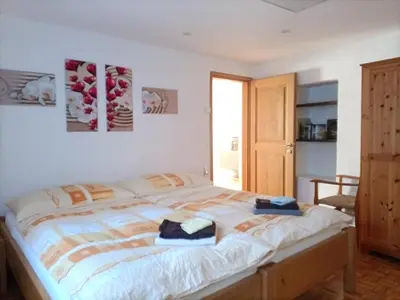 Ein Bett oder Betten in einem Zimmer der Unterkunft Appartement 