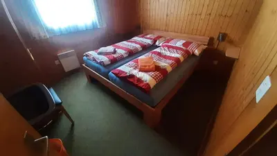 Ein Bett oder Betten in einem Zimmer der Unterkunft Haus Sandra