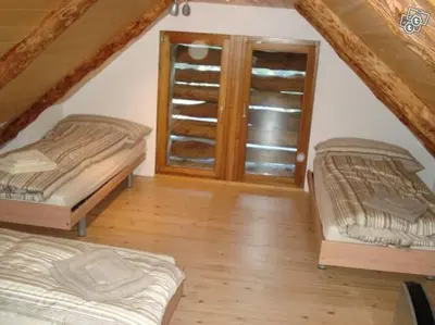 Ein Bett oder Betten in einem Zimmer der Unterkunft Rustico Aurora