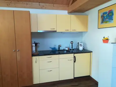 Küche/Küchenzeile in der Unterkunft Montanara