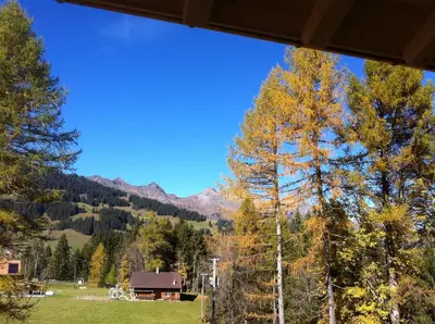 Naturlandschaft in der Nähe des Chalets