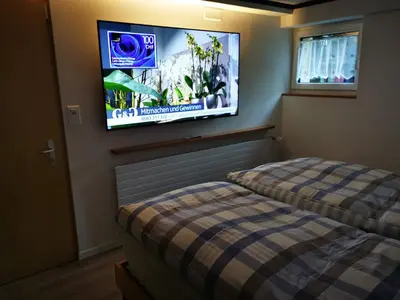 Ein Bett oder Betten in einem Zimmer der Unterkunft Steinbock
