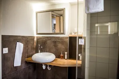 Ein Badezimmer in der Unterkunft B3 Boutique-Bed&Breakfast