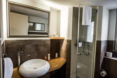 Ein Badezimmer in der Unterkunft B3 Boutique-Bed&Breakfast