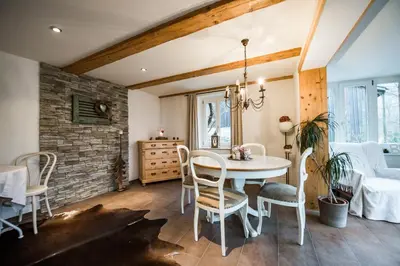 Ein Sitzbereich in der Unterkunft B3 Boutique-Bed&Breakfast