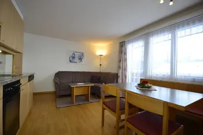 Küche/Küchenzeile in der Unterkunft Haus Orion
