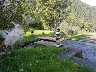 Naturlandschaft in der Nähe des Chalets