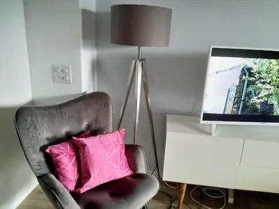 TV/Unterhaltungsangebot in der Unterkunft Swiss Seeblick Apartment mit Hotelanbindung