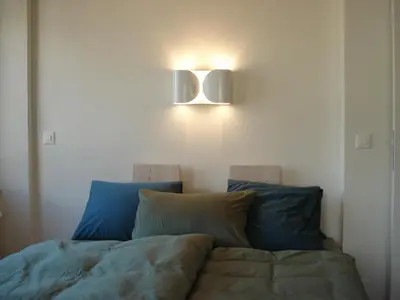 Ein Sitzbereich in der Unterkunft Ferienwohnung Troegligasse