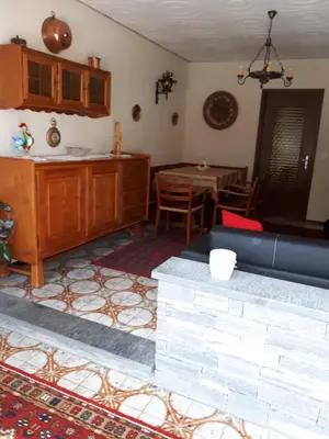 Ein Sitzbereich in der Unterkunft Casa Romana