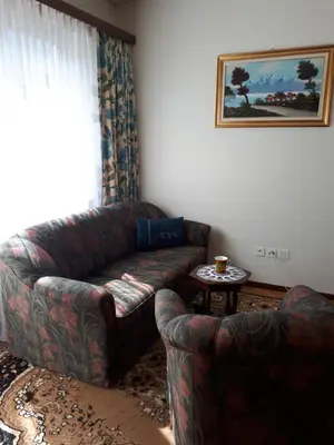 Ein Sitzbereich in der Unterkunft Casa Romana