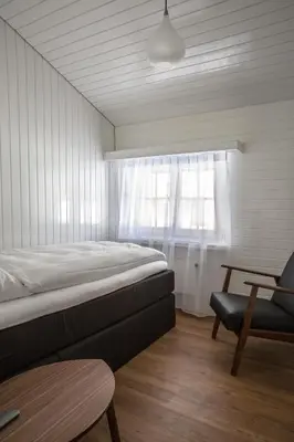 Ein Bett oder Betten in einem Zimmer der Unterkunft Chalet Josianne