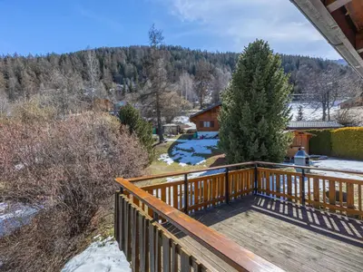 Naturlandschaft in der Nähe des Chalets