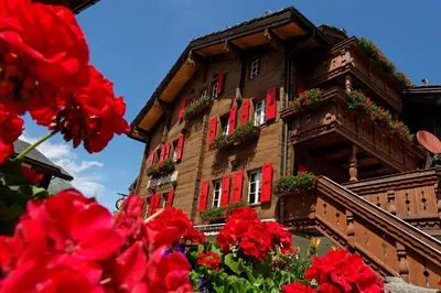 Das Gebäude in dem sich das Hotel befindet