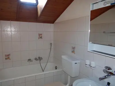 Ein Badezimmer in der Unterkunft Marmottes F43