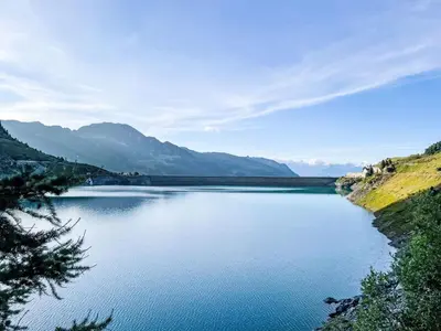 Naturlandschaft in der Nähe des Chalets