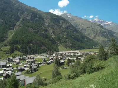 Naturlandschaft in der Nähe der Ferienwohnung