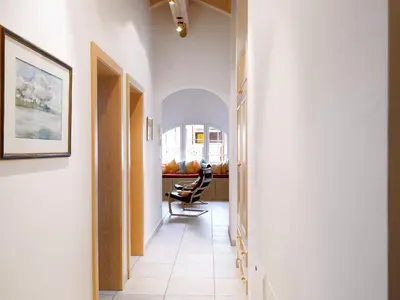 Ein Sitzbereich in der Unterkunft Apartment Aquila by Interhome