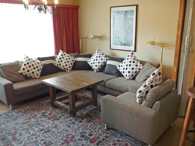 Ein Sitzbereich in der Unterkunft Apartment St- Martin-3 by Interhome