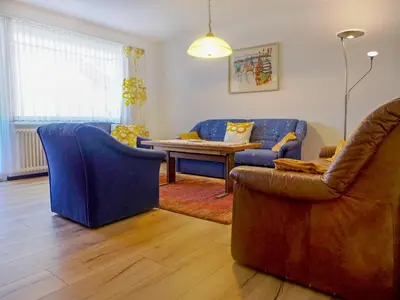 Ein Sitzbereich in der Unterkunft Apartment Viscaria-1 by Interhome