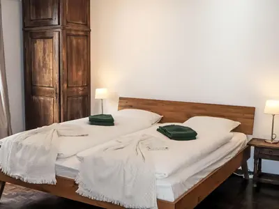 Ein Bett oder Betten in einem Zimmer der Unterkunft Apartment Center by Interhome