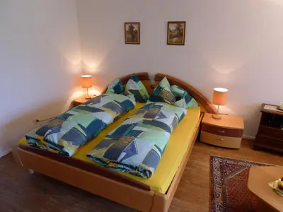 Ein Bett oder Betten in einem Zimmer der Unterkunft Studio Arcadia-1 by Interhome