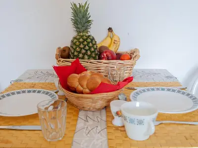 Essen in der Ferienwohnung oder in der Nähe