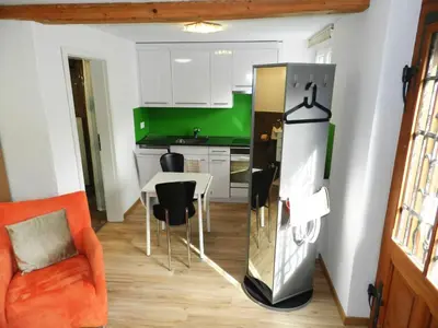 Küche/Küchenzeile in der Unterkunft Apartment Studio Etana by Interhome