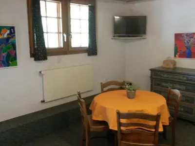 TV/Unterhaltungsangebot in der Unterkunft Apartment ABC Ferienwohnung 1 1- OG Süd by Interhome