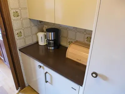 Küche/Küchenzeile in der Unterkunft Apartment Les Faverges 8 by Interhome